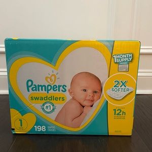 Pampers diapers size 1 Unopened box